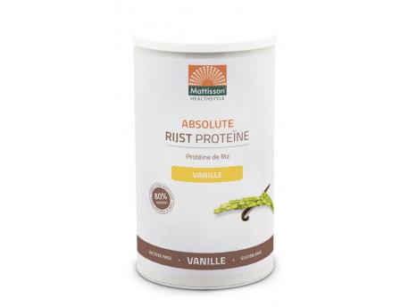 Absolute raw rice proteine vanille