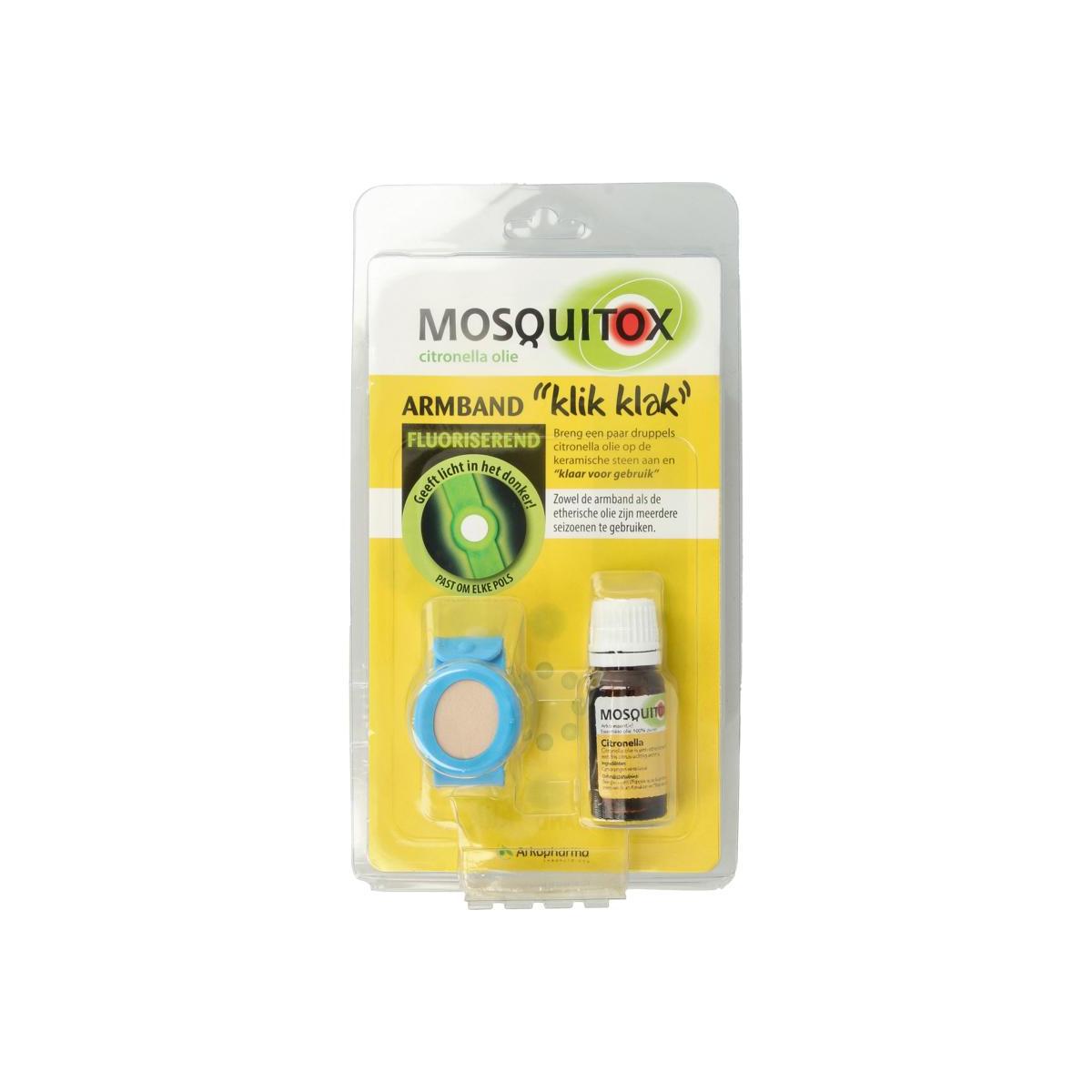 Mosquitox armband etherische olie