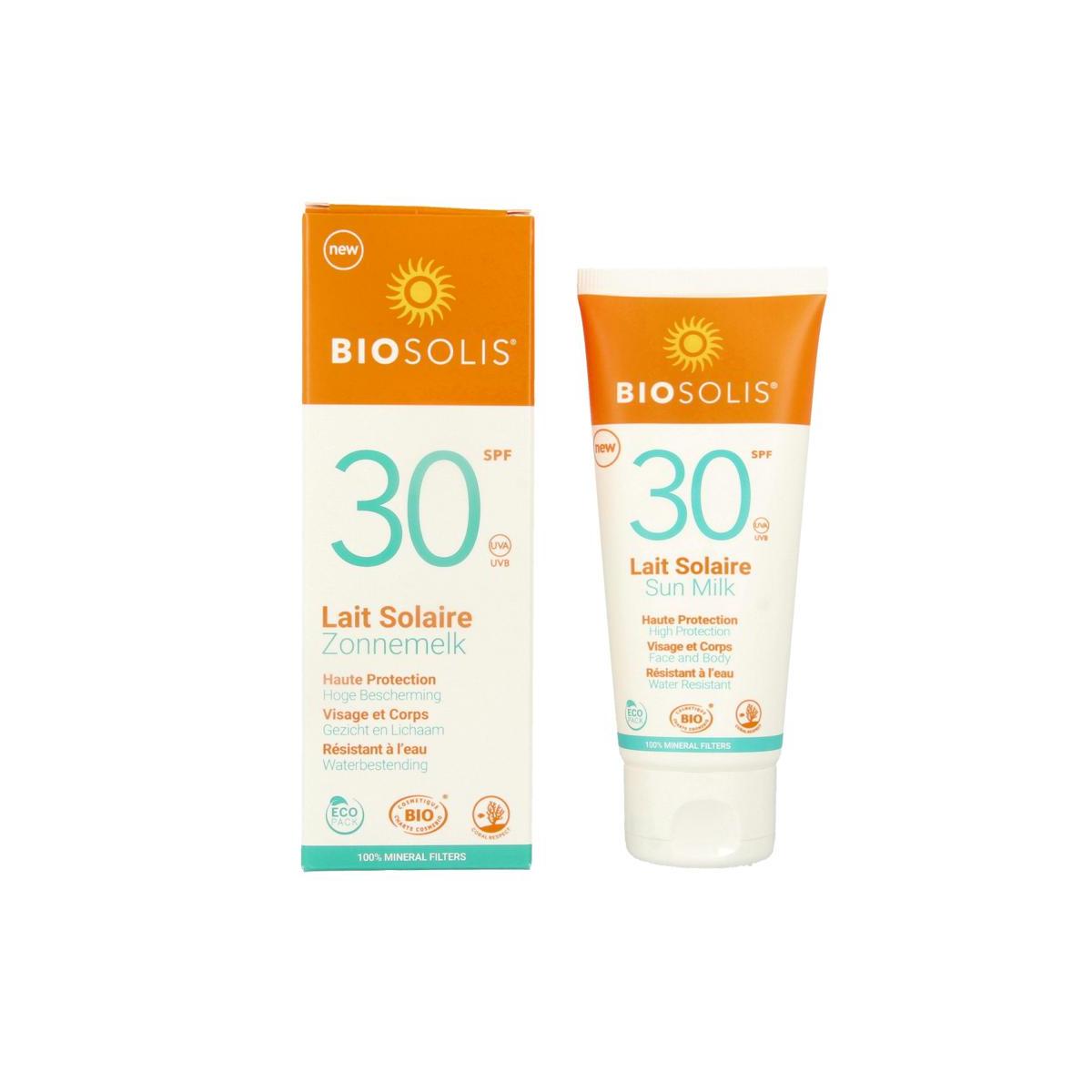 Sun milk SPF30 face and body