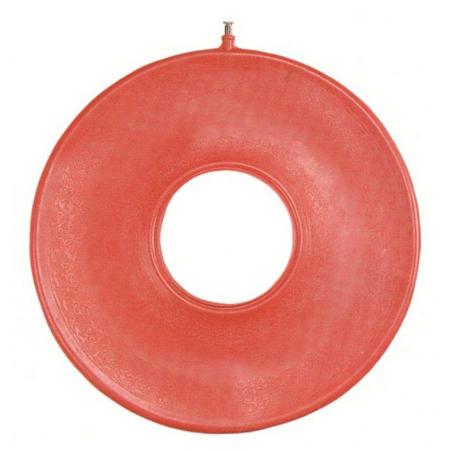 Ringkussen opblaasbaar rubber 41 cm