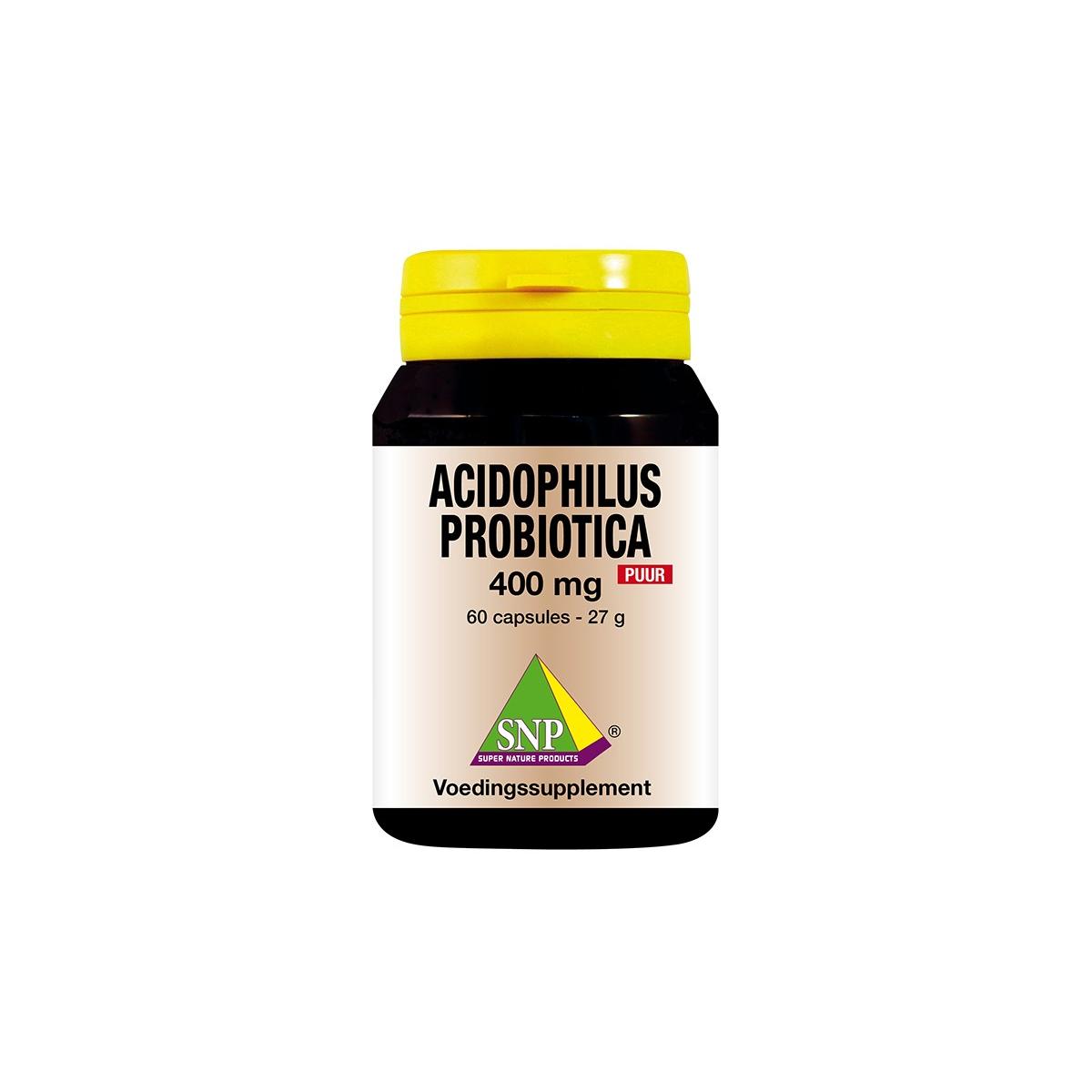 Acidophilus probiotica 400 mg puur