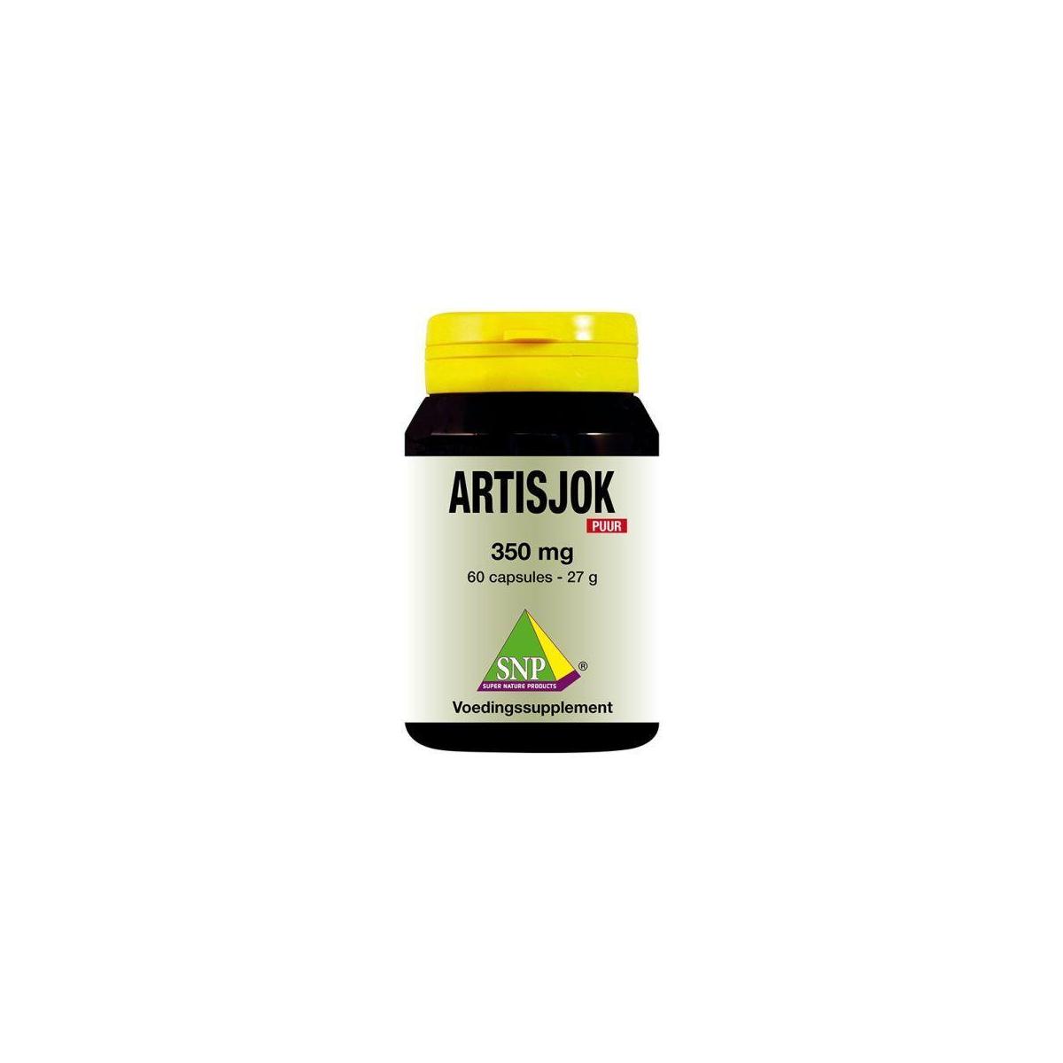 Artisjok 350 mg puur