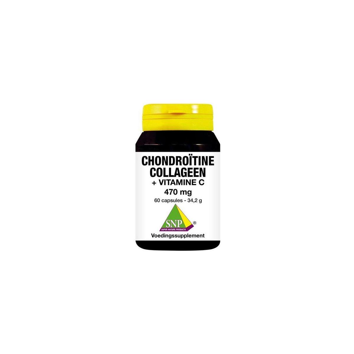 Chondroitine collageen vitamine C 470 mg