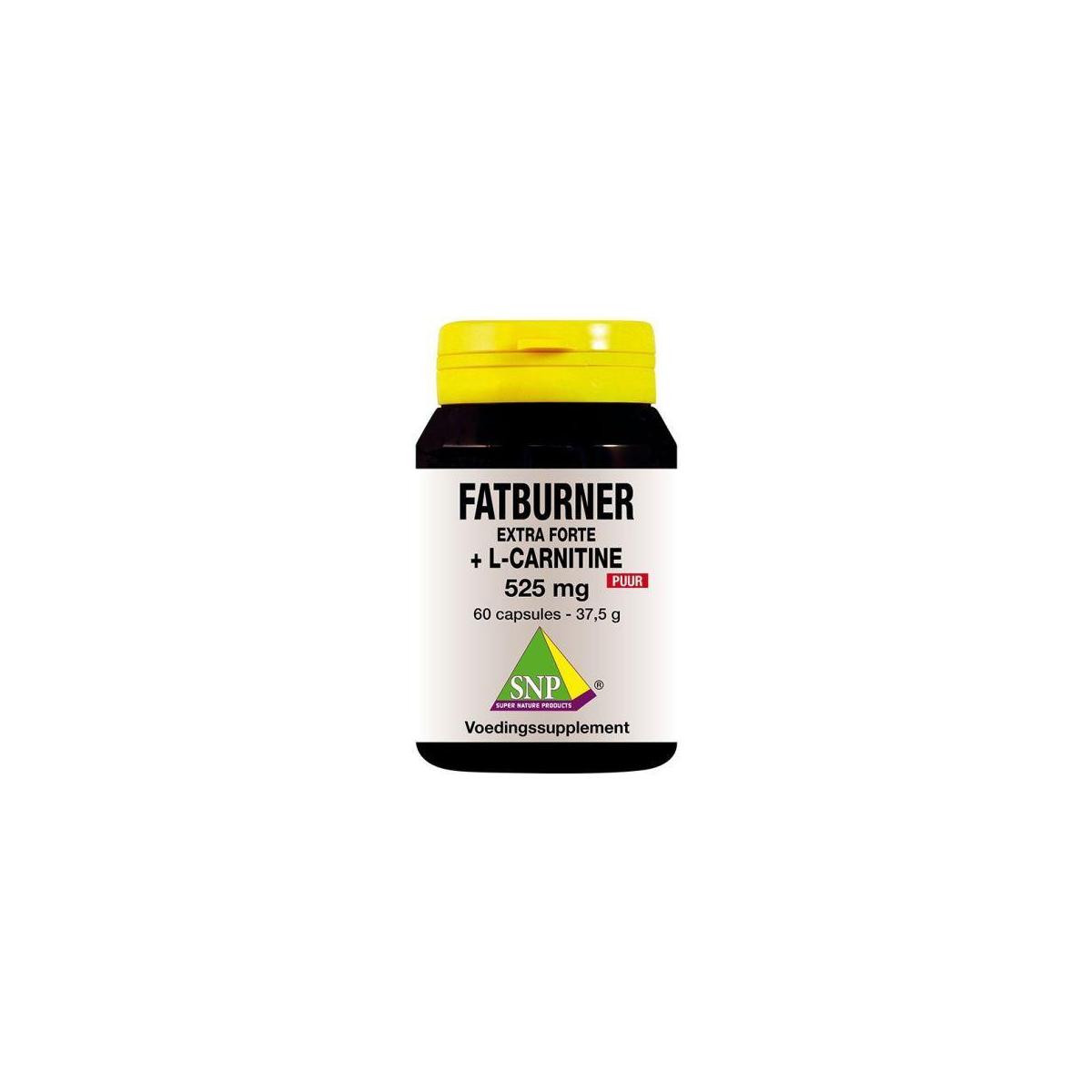 Fatburner extra forte & L-carnitine 525 mg puur