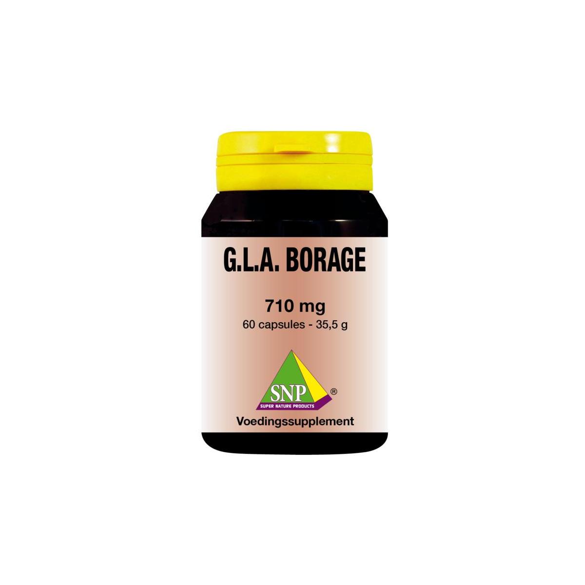 GLA borage olie omega 7 710 mg