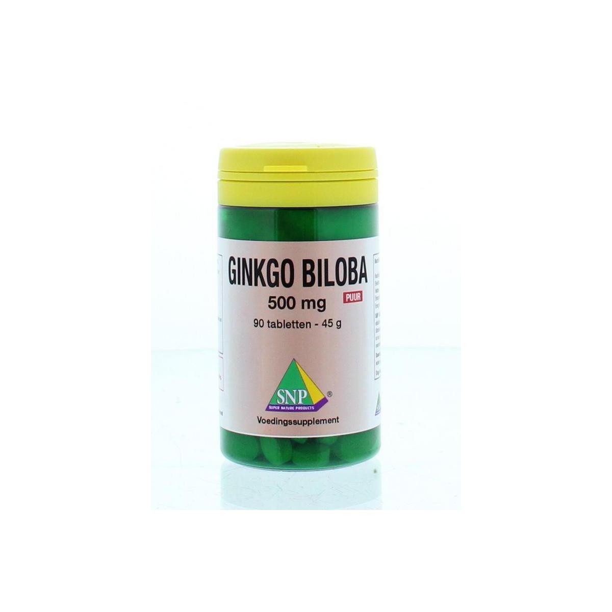 Ginkgo biloba 500 mg puur