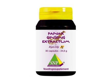 Panax ginseng extract & royal jelly 700 mg