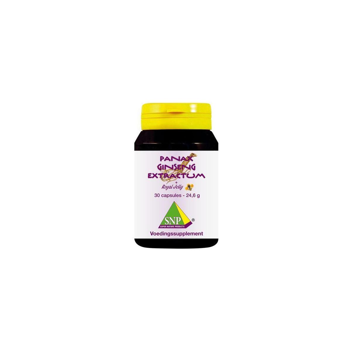 Panax ginseng extract & royal jelly 700 mg