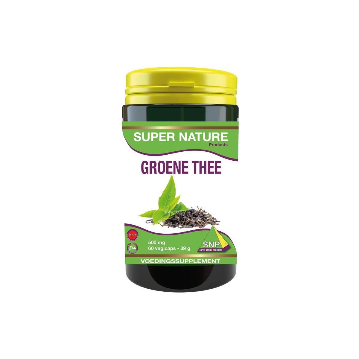 Groene thee 400 mg puur