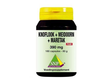 Knoflook-meidoorn-maretak 390 mg puur