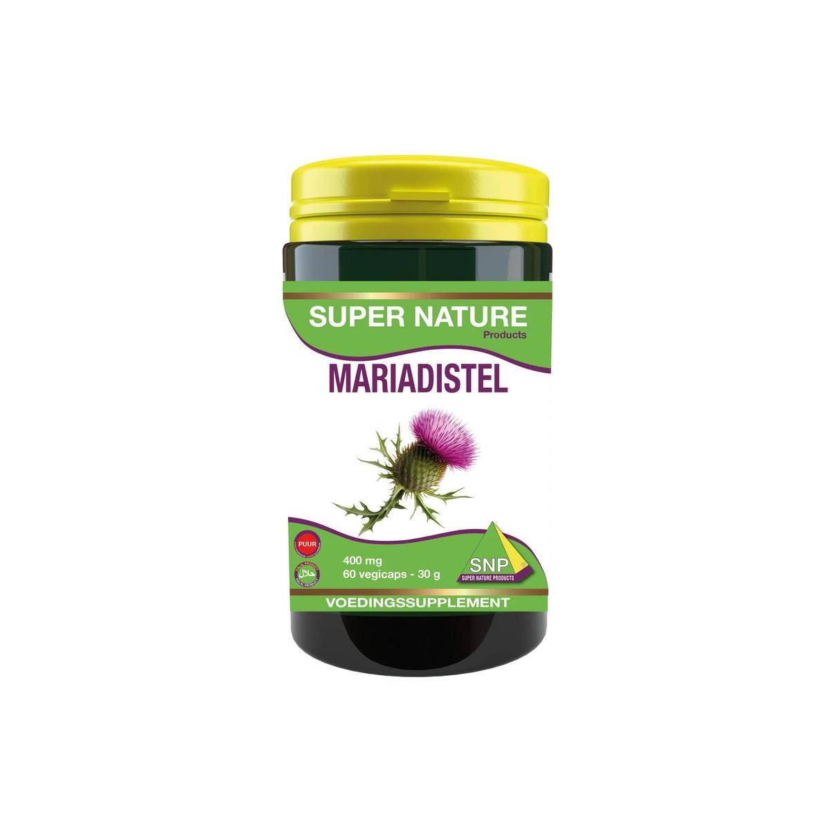 Mariadistel 400 mg puur