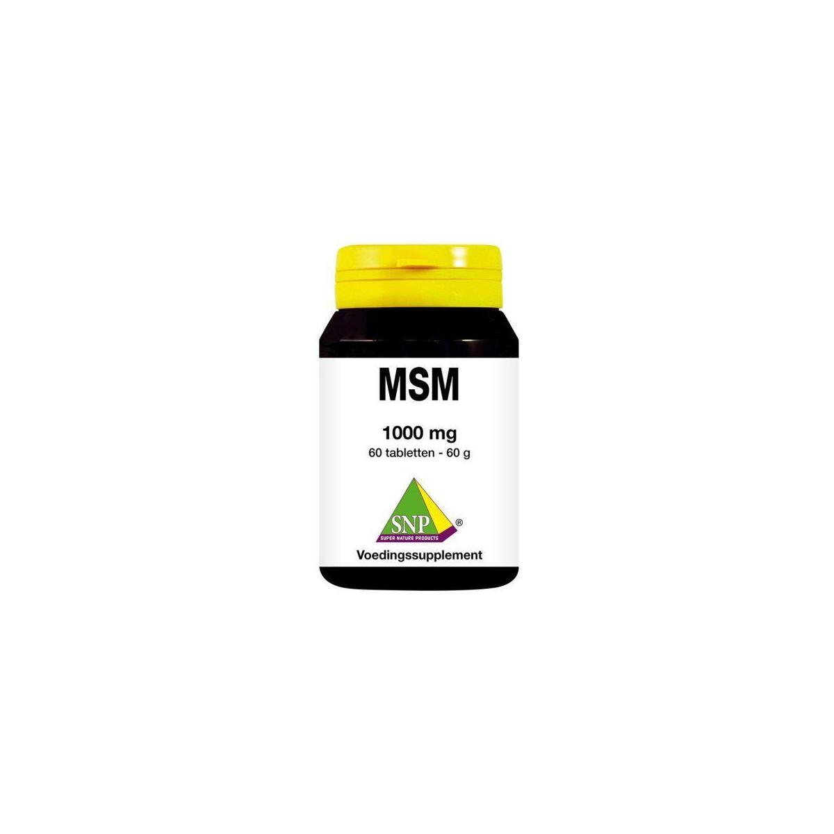 MSM 1000 mg