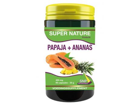 Papaja -ananas 400 mg