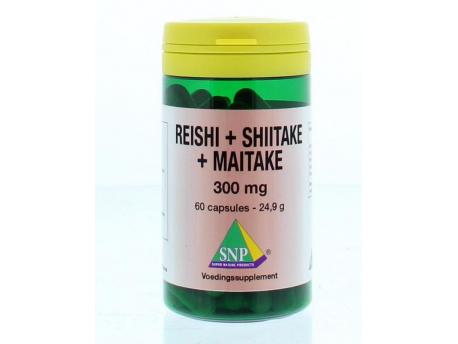 Reishi shiitake maitake 300 mg