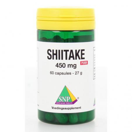 Shiitake 450 mg puur