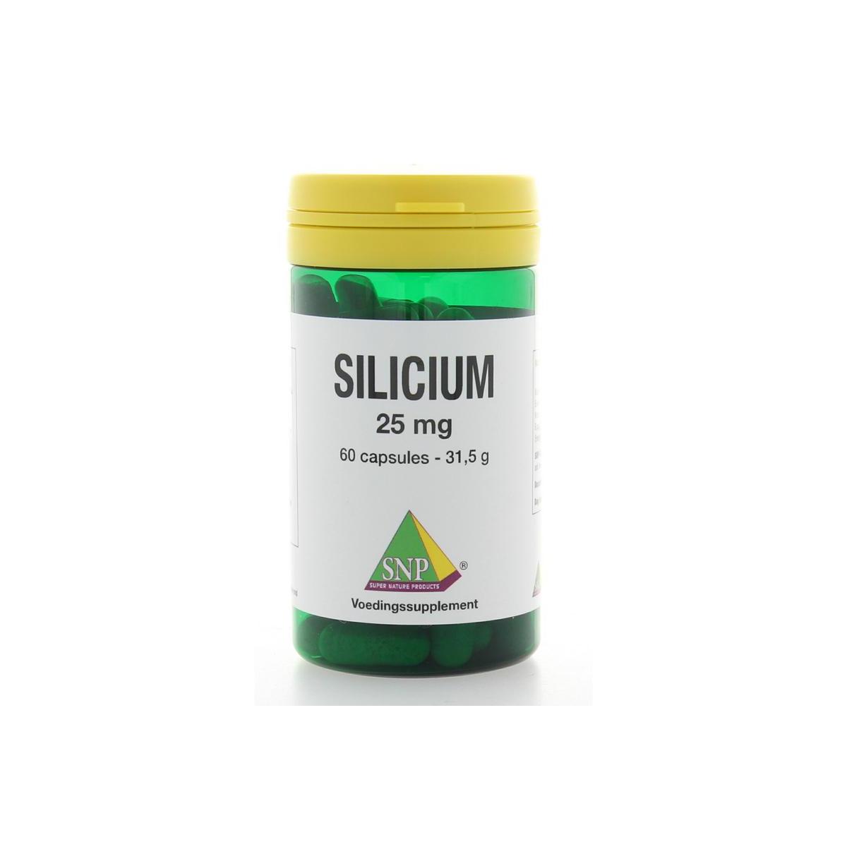 Silicium 25 mg