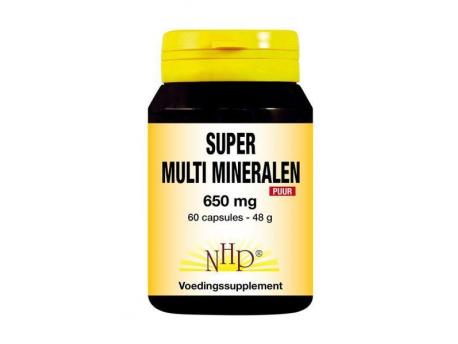 Super multi mineralen 650 mg puur