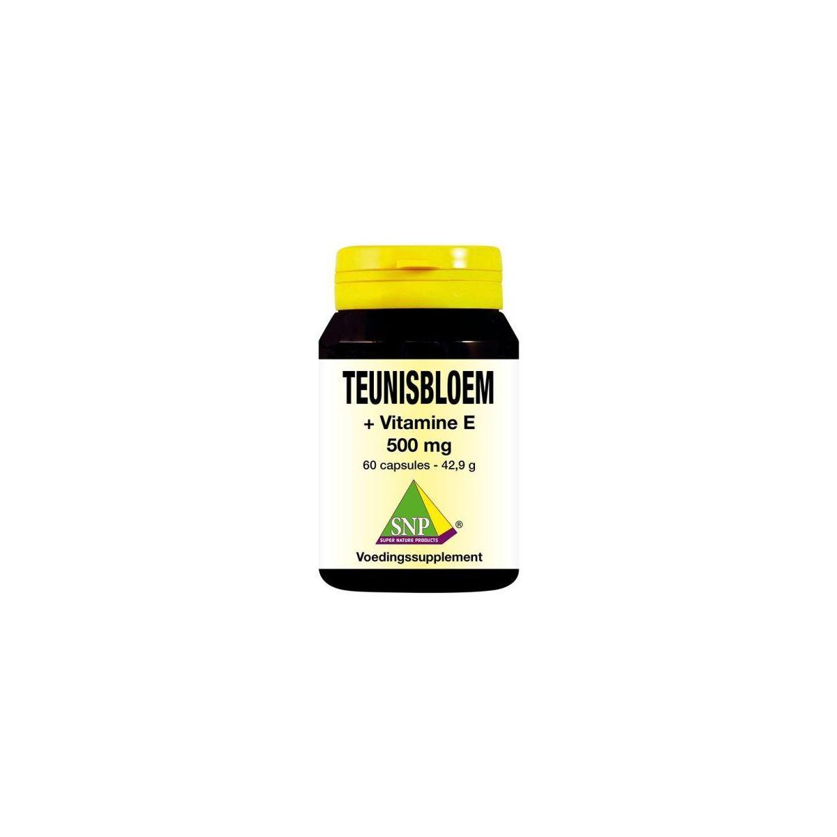 Teunisbloem vitamine E 500 mg