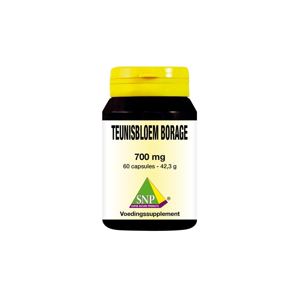 Teunisbloem & borage omega 7 700 mg