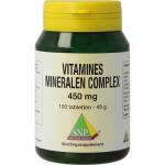 Vitamines mineralen complex 450 mg