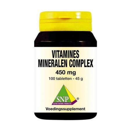 Vitamines mineralen complex 450 mg