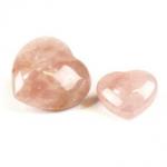 Hart 40mm roze kwarts