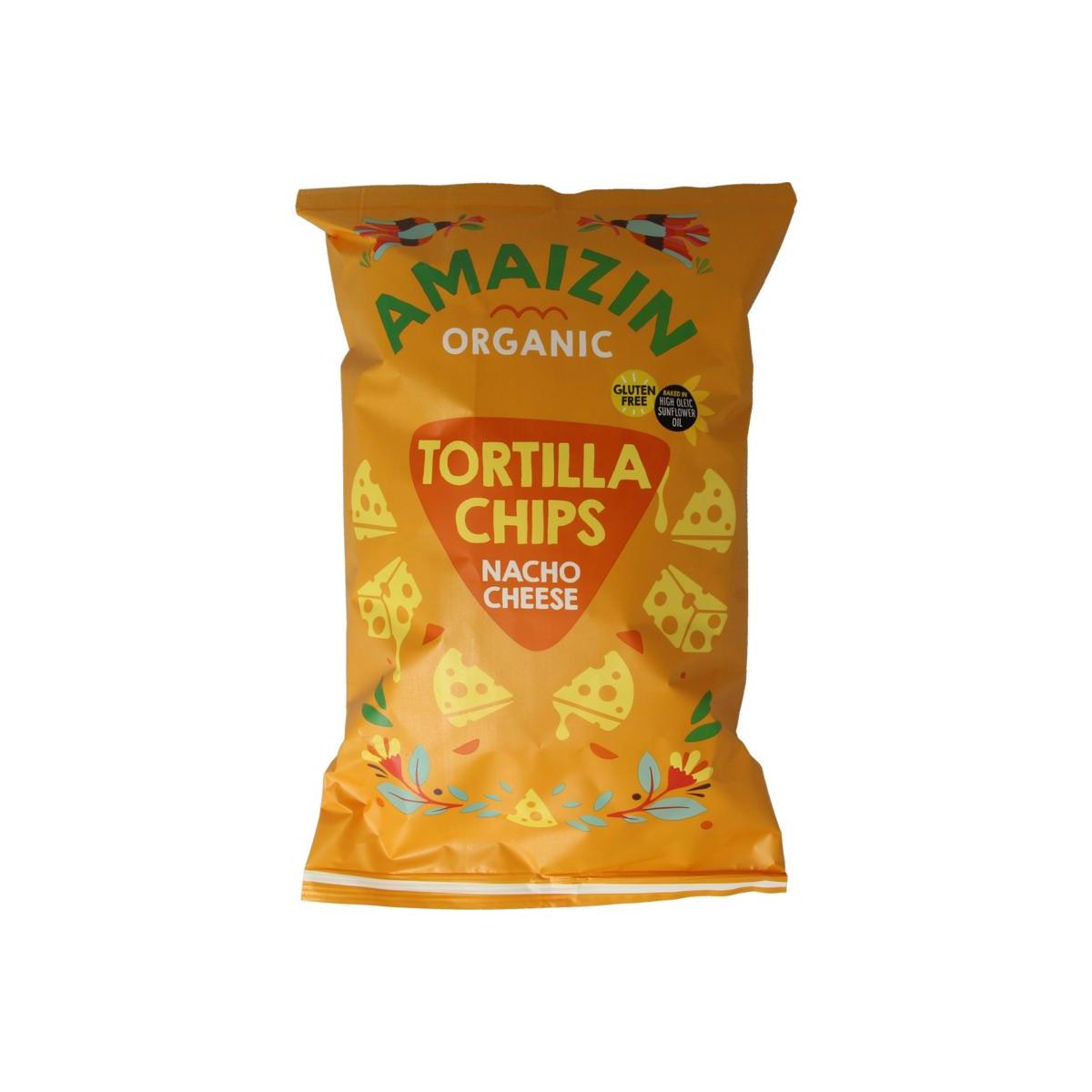 Corn chips organic nacho