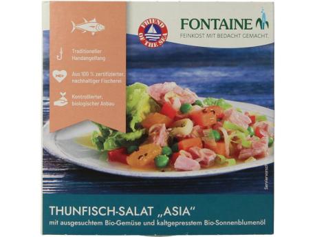 Aziatische tonijnsalade