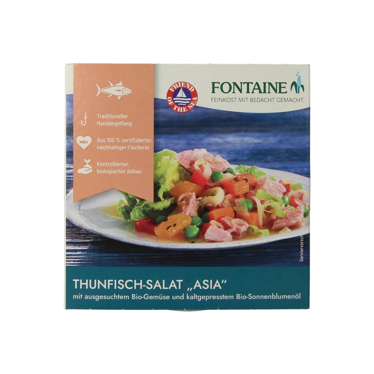 Aziatische tonijnsalade