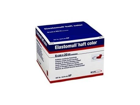 Elastomull haft 20m x 6cm 45374 rood