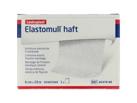 Elastomull haft 20m x 6cm 45476 beige/wit