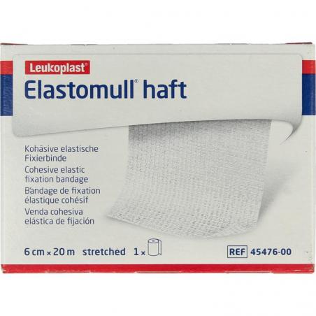 Elastomull haft 20m x 6cm 45476 beige/wit