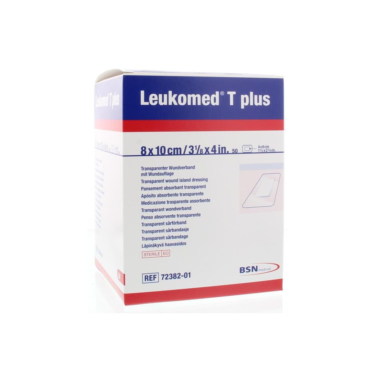 Leukomed T plus 8.0 x 10 cm