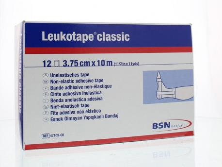 Leukotape 10m x 3.75 cm wit 47109