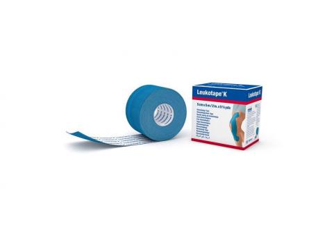 Leukotape K 5 m X 5.0 cm blauw