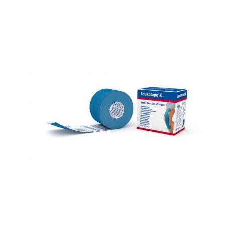 Leukotape K 5 m X 5.0 cm blauw