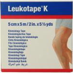 Leukotape K 5 m X 5.0 cm huidkleur