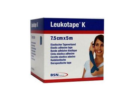 Leukotape K 5 m X 7.5 cm blauw