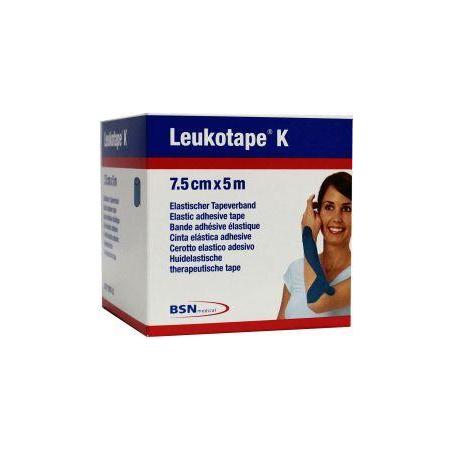 Leukotape K 5 m X 7.5 cm blauw