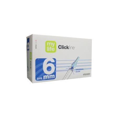 Mylife clickfine pen 0.25 x 6