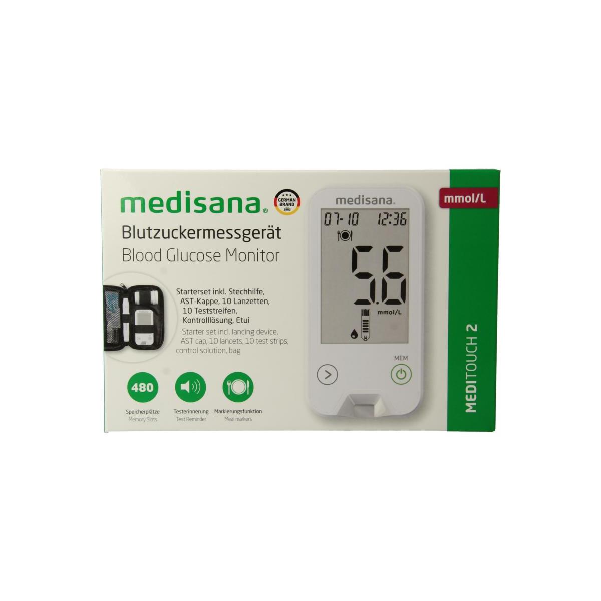 Meditouch 2 glucosemeter USB