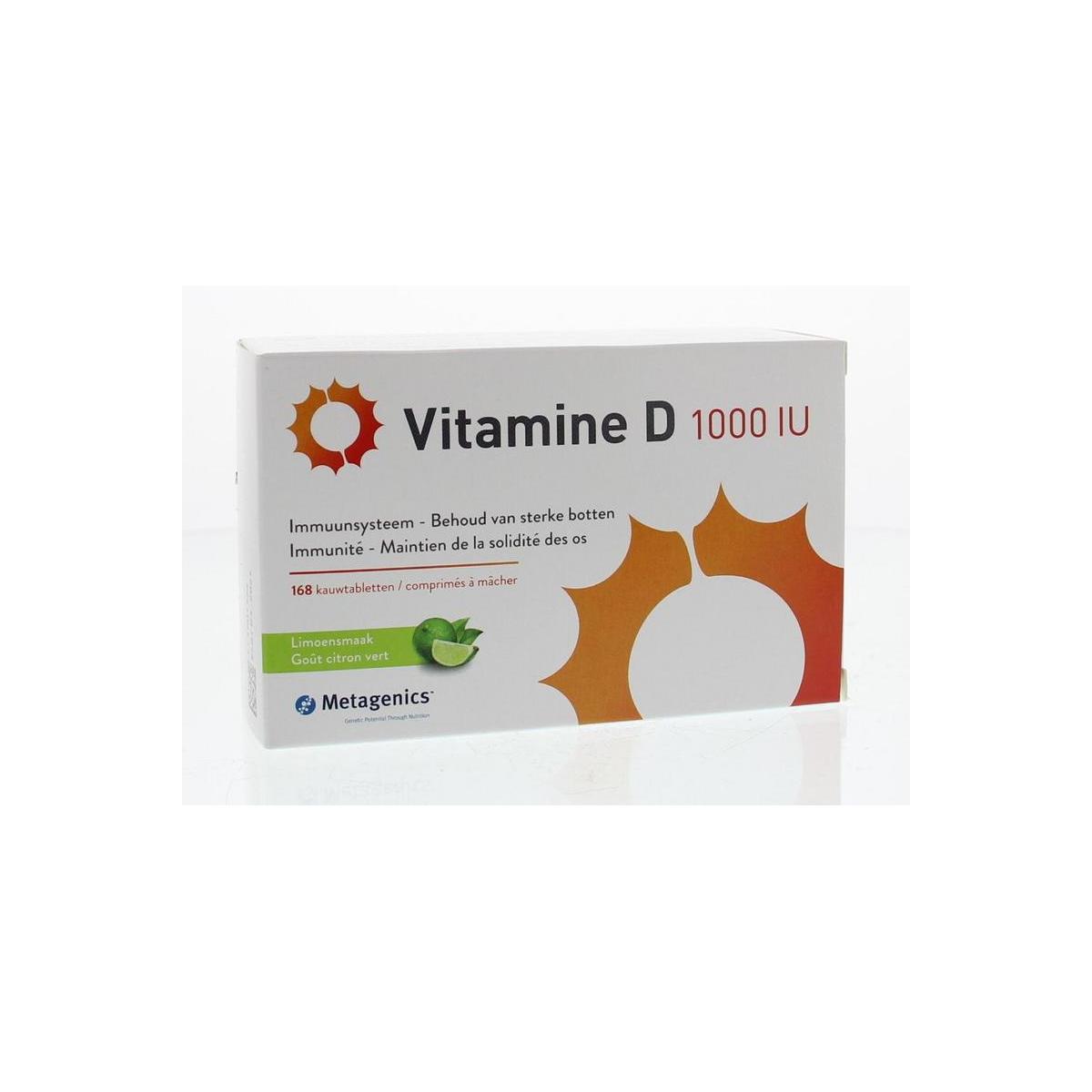 Vitamine D3 1000IU