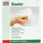 Gazin gaaskompres 5 x 5 cm