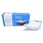 Neti pot aardewerk wit