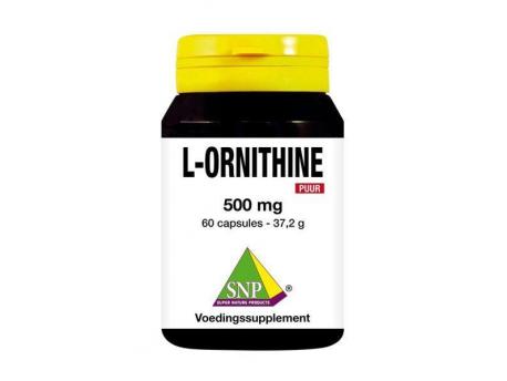 L-Ornithine 500 mg puur