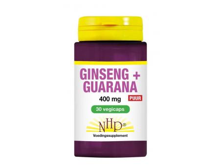 Ginseng guarana 400 mg puur