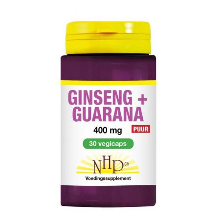 Ginseng guarana 400 mg puur