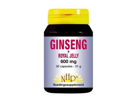 Ginseng royal jelly 600 mg