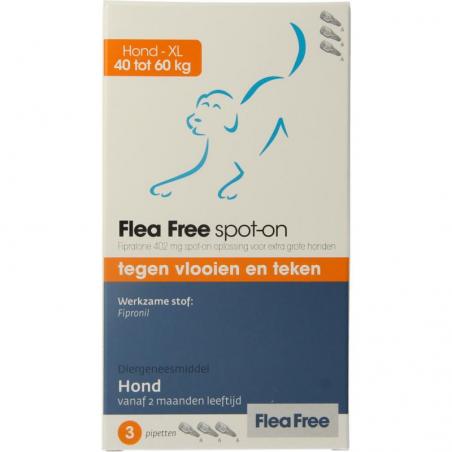 Flea free fiproline spot on hond X large