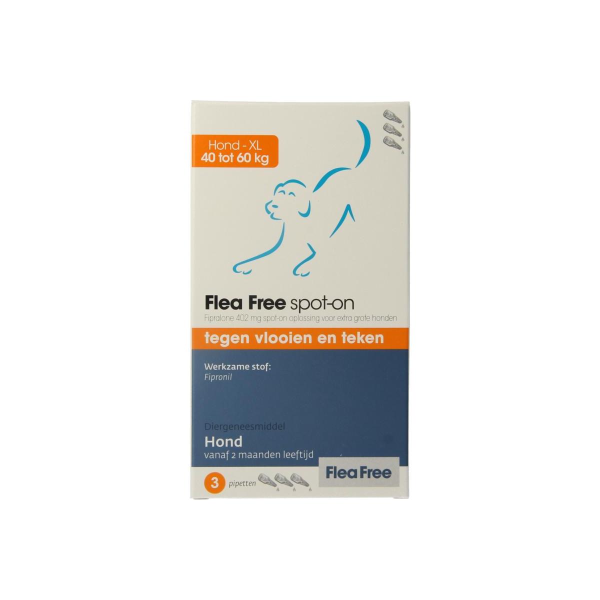 Flea free fiproline spot on hond X large